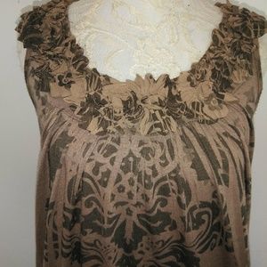 Espresso Sleeveless Top